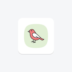 Sparrow, vector, pixel perfect, illustrator file
