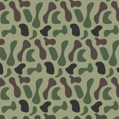 Beautiful Duck Hunter Camouflage seamless pattern design