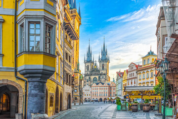 Obraz premium Prague, historic Old Town Square