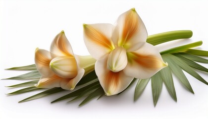 Obraz premium tuberose isolated on white background