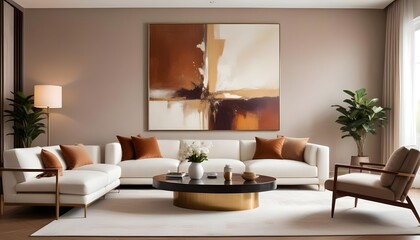 Fototapeta premium interior modern design room 3d