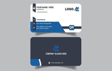 Modern Realistic Business Card Design Template