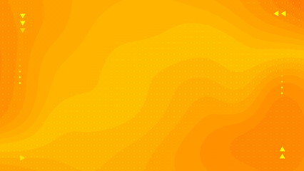 4k bright yellow orange dynamic fluid background. Geometric shapes arrows dots liquid morphic. Minimal funny style. Square line notebook pattern. Trendy hot solar energy abstract BG SALE HOT 2d banner