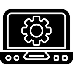 Laptop Settings Icon