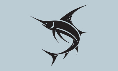 silhouette of a fish