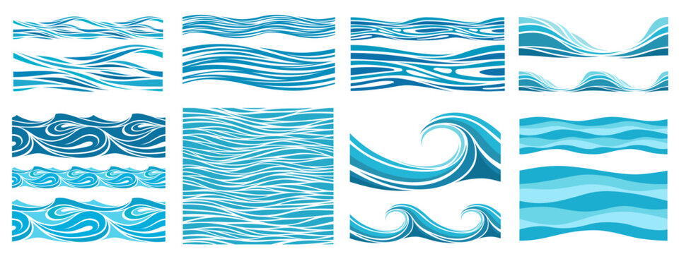 Ocean Ripple Pattern