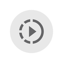 Slow Motion Video Outlined Icon