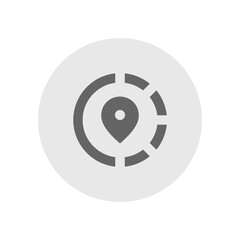 Share Location Outlined Icon