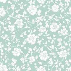 Seamless Chinoiserie Pattern – Elegant Tileable Texture Design..