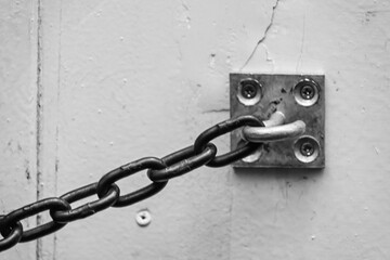 Chain hook, London, United Kingdom, 21 December 2024