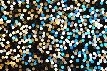 Abstract festive light bokeh background