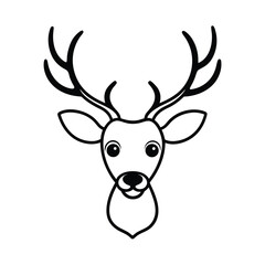 deer with a red nose