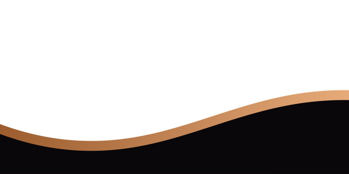 Vector abstract design web banner template. Web Design Elements - Header Design. Footer Design Abstract geometric web banner template on black or gold background.Modern banner.