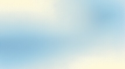 Abstract watercolor blue and white gradient background with soft light, paper texture, and grainy noise effect in sky blue, pastel yellow, beige, gray, and silver. Elegant minimalist design for brandi