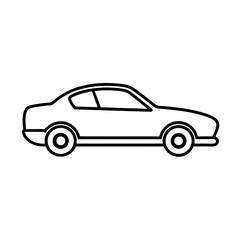 Fototapeta premium vector illustration of a car
