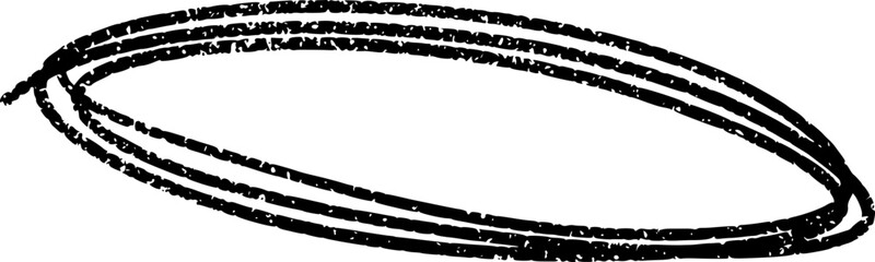 Circle Line Note Mark Accent Underline