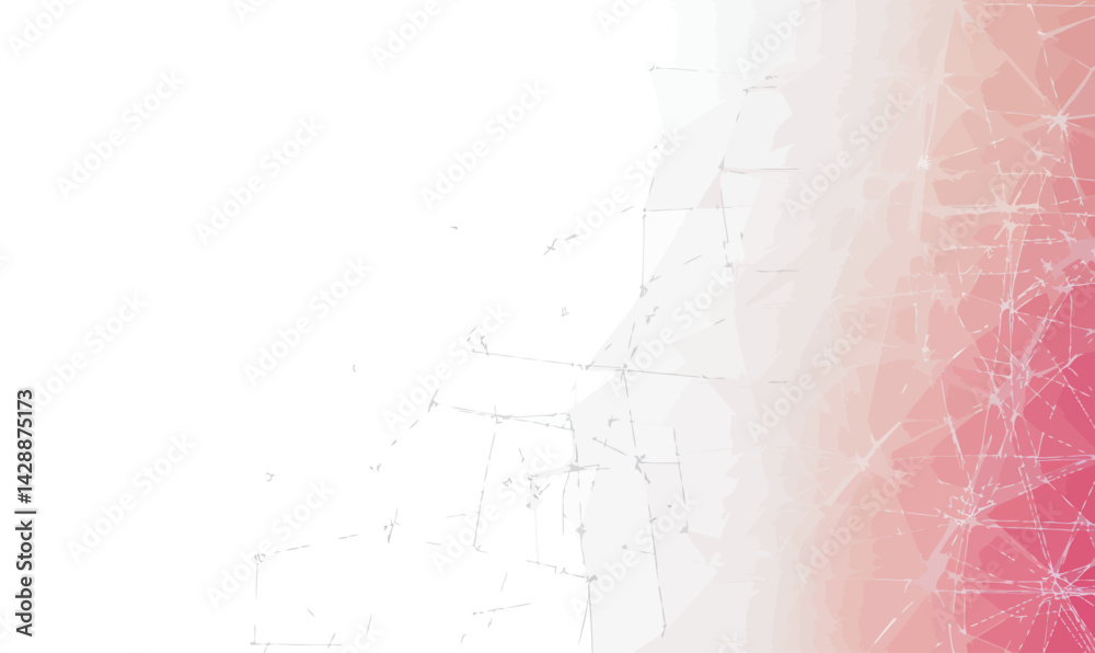 Poster abstract geometric plexus mesh background with minimalist style and vector design