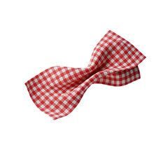 red and white checkered laundry cloth