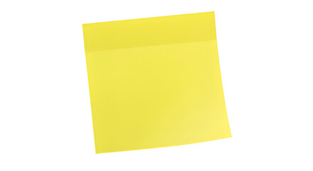 Yellow sticky note on black background
