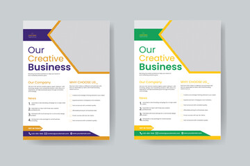 Creative Business Agency Flyer Template