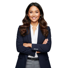 happy businesswoman