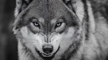 Grey Wolf Close-up
