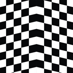 Fototapeta premium abstract geometric line, shape, asymmetry, seamless pattern design, isolated on white for printing, effect, overlay design