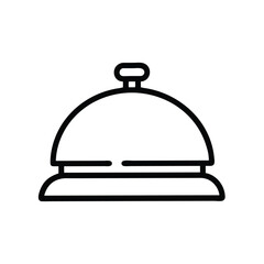 Hotel Bell Vector Illustration