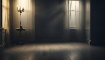 Naklejka premium interior modern design room 3d