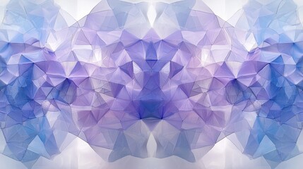 Obraz premium Gradient Polygonal Mesh