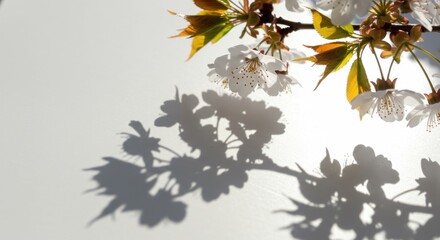 Obraz premium Cherry Blossom Shadow, Photo