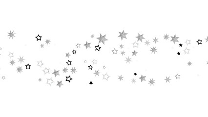 Obraz premium A close-up of a starry night sky, with bright, sparkling stars shining against the dark background.