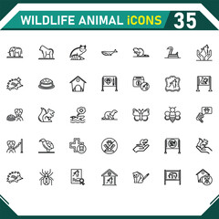 Wildlife Animal Icons