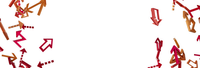 Abstract Green Arrow Background