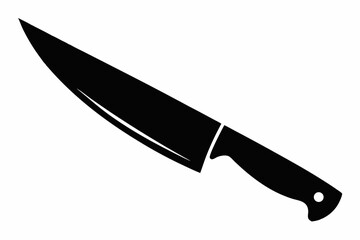 Art Knife Silhouette Vector Illustration