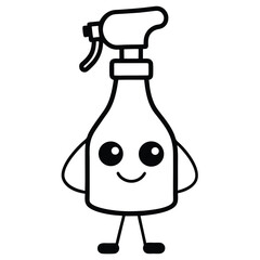 vector illustration of a cartoon character