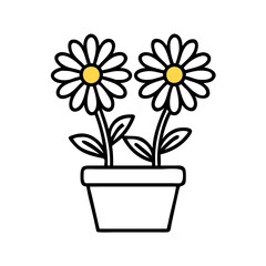 Two Golden Dots: Simple Abstract Design on Black