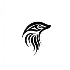 Fototapeta premium Tribal Bird Head