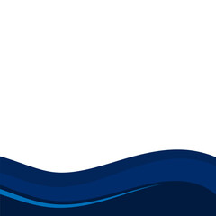 Wave Shape Business Minimalist