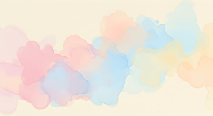 Watercolor Effect Pastel Gradient for Elegant Designs and Digital Projects