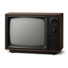 Vintage TV: A classic retro television set. capturing the vintage appeal, and nostalgic charm.