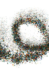 Colorful Confetti Explosion