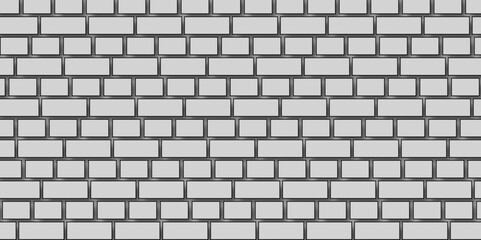 Fototapeta premium Grey brick wall background. grey stone brick wall seamless background. Seamless Texture Pattern of a Brick Wall. grey bricks wall 3d illustration. Brick wall Texture. wall stone texture background.