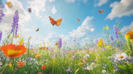 Obraz premium Butterfly Meadow