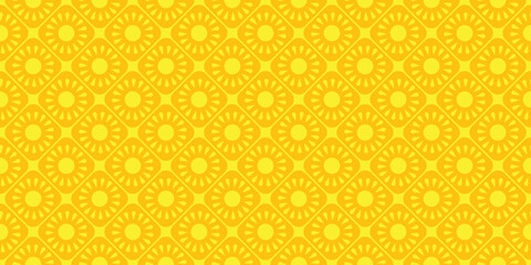 Sunripened pineapple A repeating pattern of delicious sunshine