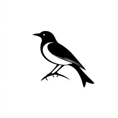 Obraz premium Bird Silhouette Logo
