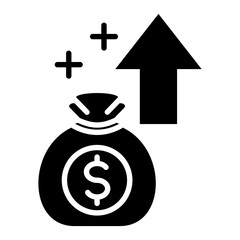 Profit Glyph Icon