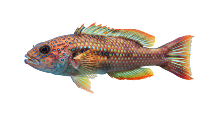 Goby isolated on transparent background