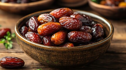 Dates chopped and added to salads, providing a sweet and chewy element