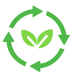 green recycle symbol